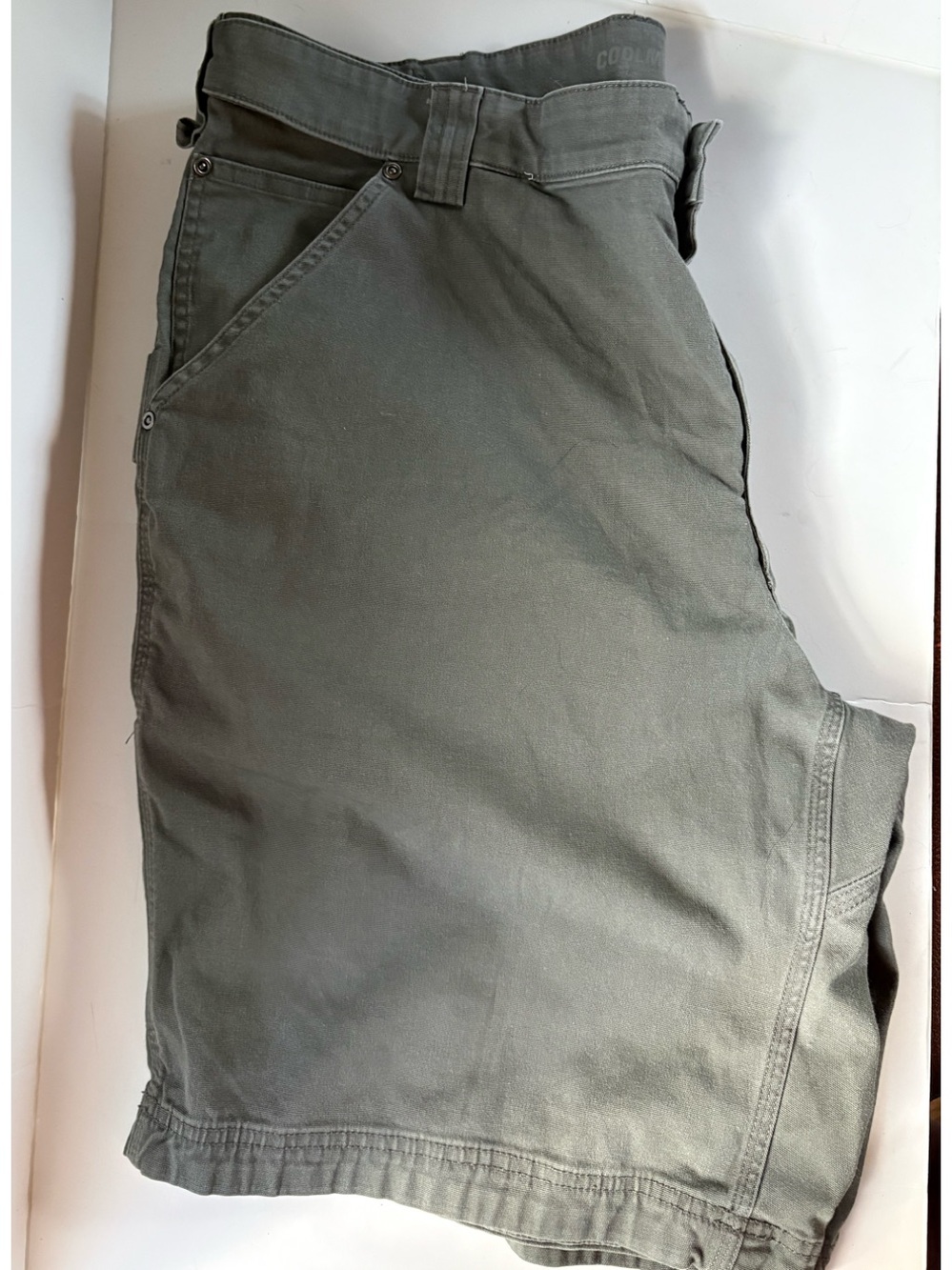 Duluth Trading Co Cool Max Flex Firehose Cargo Shorts